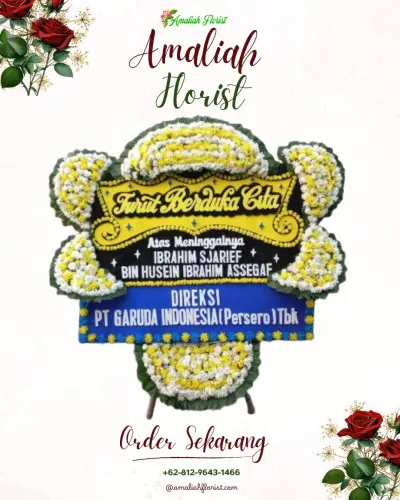 Papan Bunga Duka di Cihanjuang