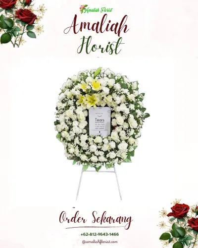 Krans Bunga Duka Cita di Cihanjuang